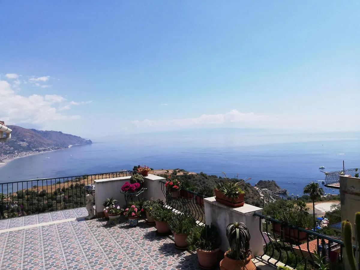 Il Normanno, Appartamento Con Panorama Mozzafiato Taormina 0*,  Itálie